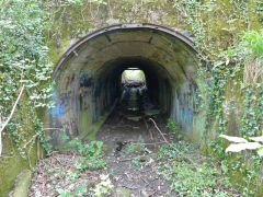 Rockwood Colliery tunnel under Barry Railway, Taffs Well, June 2013